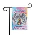 thumbnail image 2 of Guitar Hippie Peace Flag, Peace Sign Flag, Hippie Garden Flag ID-0613-VO7X, 2 of 4