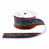 Offray 1.5"x9' Animal Ribbon-Rainbow