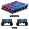 thumbnail image 2 of Decal Skin for PS4 Slim / PS4 Pro / PS4, Whole Body Vinyl Sticker Cover for Playstation 4 Console and Controller (Neon Cactus-1), 2 of 5