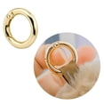 thumbnail image 2 of Osdhezcn 10 PCS Metal O Ring Spring Clasps Alloy Open Rings Chain Buckles Connector, 2 of 15