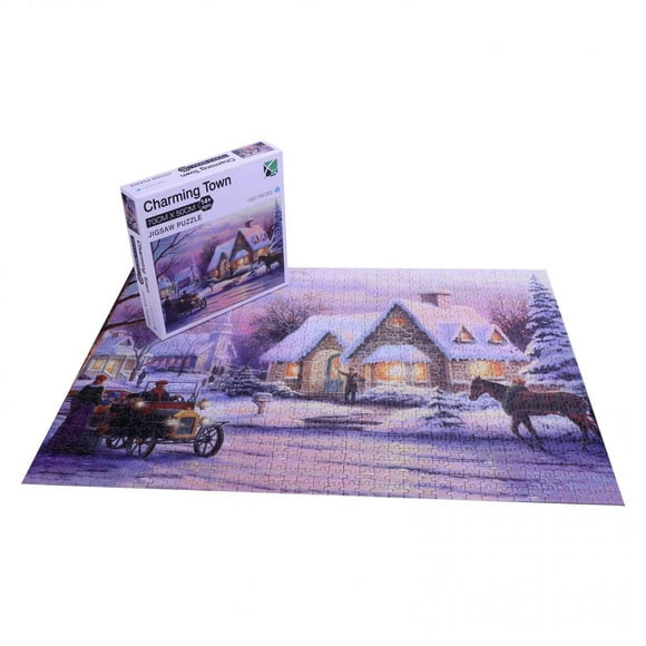 EQWLJWE Puzzle Toys Winter Puzzles 1000 Piece Large Puzzle Game Interesting Toys Personalized Gift