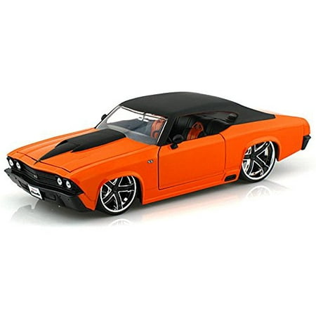 Corvette Earring - 1969 Chevy Chevelle 1/24 Orange, Official Licensed Product By Corvette Central