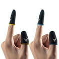 thumbnail image 4 of Sidaley 2Pcs Fingertip Gloves Professional Non-slide Screen Sleeves Mobile Thumbs Finger Accessories Cover Supplies Ergonomics Type3 NO3, 4 of 6
