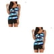 thumbnail image 1 of Toystoory 2 piezas / set Traje de baño a rayas Traje de baño para tomar el sol Ropa interior Ropa de playa Azul L 2Conjunto, 1 of 6
