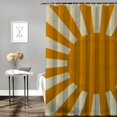 thumbnail image 2 of Orinice Sun Symbolism Bathroom Decor Set, Colorful Luxurious Graphic Print Polyester Fabric Fashion Shower Curtain with Hooks, Waterproof Bathroom Curtain for Home Bathtubs Decoration 36x72, 2 of 7