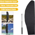 thumbnail image 4 of Funda para sombrilla Funda voladiza extra grande para sombrilla impermeable/a prueba de viento/anti-UV, funda para sombrilla de jardín al aire libre con cremallera, 4 of 5