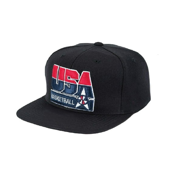 Mens Embroidery Baseball Hat USA Stitched Basketball Cap Summer Outdoor Sports Dad Hat Black
