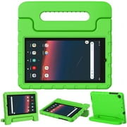 Golden Sheeps Kid Friendly Case Compatible for Walmart Onn 7" 3rd gen 2022 Release(Model:100071481) Shockproof Ultra Light Weight Convertible Handle Stand Cover (Green)