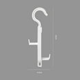 thumbnail image 4 of GUOOL Premium Rotating Hook Adjustable Hanger Storage coat hanging Lightweight Storage, 4 of 4