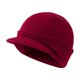 thumbnail image 1 of Sombreros Gorro de punto liso para mujer Gorra con visera cálida Gorro de punto para mujer, 1 of 2