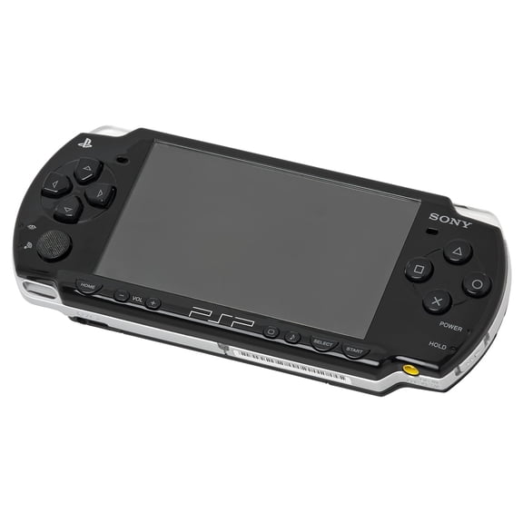 Restored PlayStation Portable PSP 2000 Gaming Console, Final Fantasy Crew, 4.3 inch Screen 1, Black