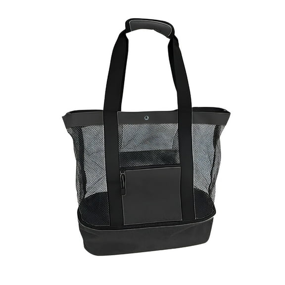 GASTROPOD Mesh Beach Tote Bag with Insulated Cooler Bag Large Capacity Waterproof Portable Food Picnic Storage Bag