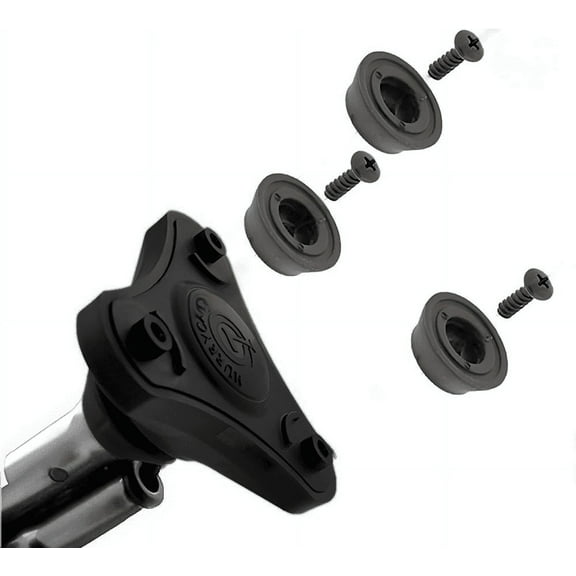 1 Sets (3-Pack) Replacement Anti-Slip Screw-in Cane Tips Compatible with HurryCane Freedom Edition Walking Sticks