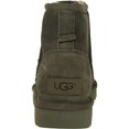thumbnail image 3 of Ugg Women's Classic Mini II Leather Grey Ankle-High Suede Boot - 8M, 3 of 3