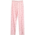 thumbnail image 7 of HLSOHJP Women's Cute Pj Pant Cotton Pajama Bottoms Summer Printed Sleepwear Cotton Comfy Long Soft Sleeping, 7 of 7