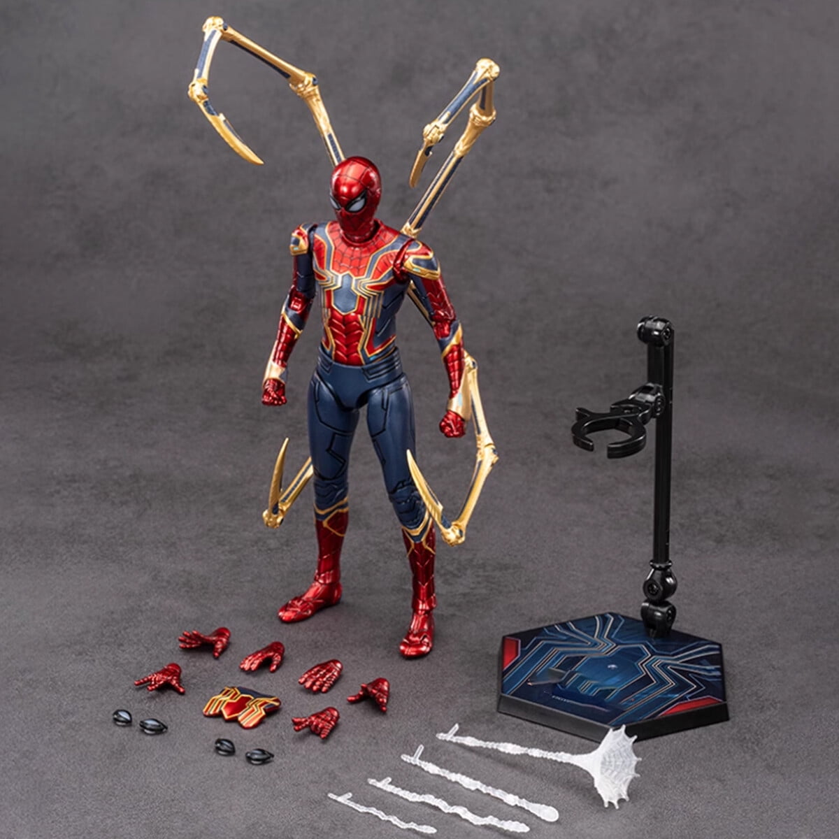 ZD Toys 1/10 Scale 7 in No Way Home Iron Spider Suit Collector Action Figure