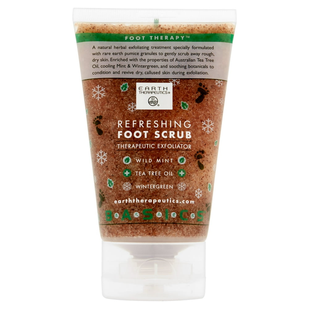 Earth Therapeutics Refreshing Foot Scrub, 4 fl. Oz.