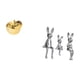 thumbnail image 5 of Escultura de cerámica de de frutas, figura decorativa, colección artesanal, adorno delicado, estatua de escritorio para porches, restaurantes, 5 of 8