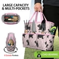 thumbnail image 2 of Garden Tool Bag,Scottish Terrier Garden Tool Organizer,Garden Gifts,Waterproof Multi-Pocket Garden Tool Storage 11.8x5.5x11.4 Inch(Tools NOT Included), 2 of 6