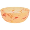 Mainstays - Yellow Tie Dye Round Plastic Bowl, 38-Ounce