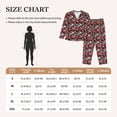 thumbnail image 4 of Naloa Graffiti Valentine Day Pajamas for Women Set, Womens Pajama Sets, Lounge Sets for Women, 2pjs for Women-X-Large, 4 of 7