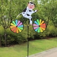 thumbnail image 6 of Pekkaxy Colorful Animal Bike Windmill, 35.4 in Total Length, Fun Wind-Powered Motion for Outdoor Decoration, Adds Whimsy to Garden or Yard, 6 of 8