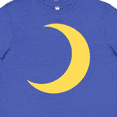 thumbnail image 4 of Inktastic Cute Yellow Moon Youth T-Shirt, 4 of 5