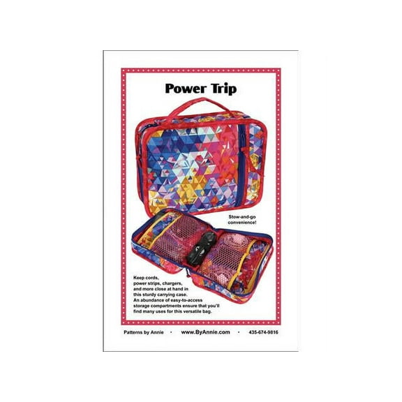 By Annie Power Trip Bag Ptrn