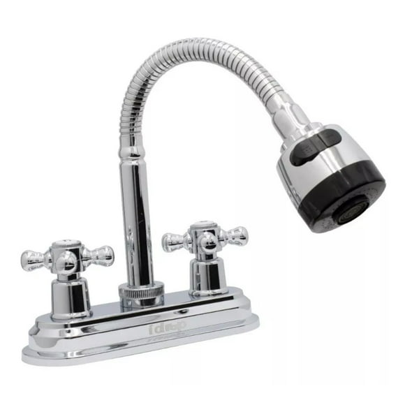 Llave Mezcladora Baño Lavabo Cruceta 2 Funciones Económica
