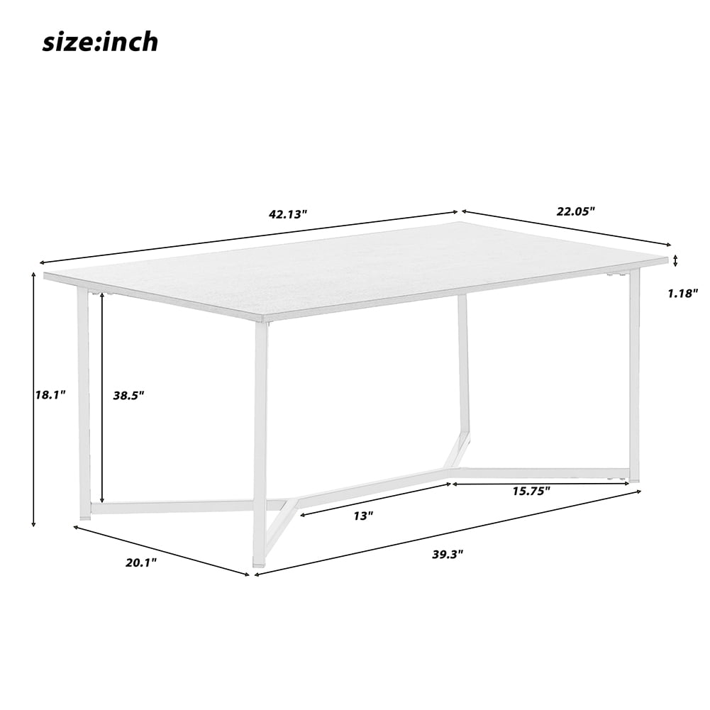Lowestbest Modern Wooden Coffee Table, Living Room Sofa Table Side Table, Tiger Lowestbest Modern Wooden Coffee Table, Living Room Sofa Table Side Table, Tiger