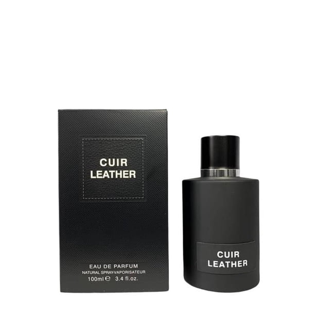 Perfume Fragrance World Cuir Leather Eau de Parfum, 100 ml, unisex