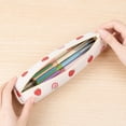 thumbnail image 5 of Campus Life,Pencil Pouch Makeup Brush Storage Bag Organizer Portable Zipper Holder For Home Office And Daily Use, 5 of 6