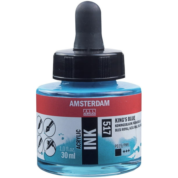 Amsterdam Acrylic Ink 30ml, Kings Blue