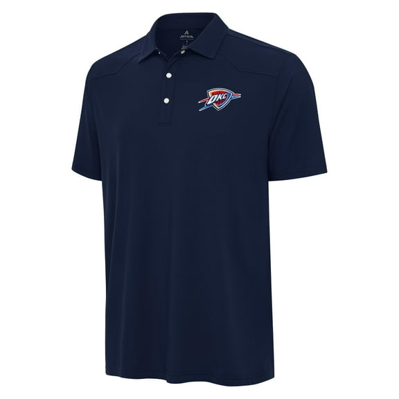 Men's Antigua  Navy Oklahoma City Thunder Western Polo