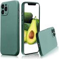 thumbnail image 1 of iPhone 11 Pro Max Case with Protection Camera Lens Liquid Silicone for iPhone 11 Pro Max Case Gel Rubber Shockproof Case Full-Body Protection Soft Anti-Scratch Microfiber Lining 6.5 inch (Dark Green), 1 of 7