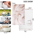 thumbnail image 3 of Face Hand Towel Set Liquid Abstract Marble Cotton Washcloths, Quick-Dry Highly Absorbent Bath Towels 2 PCS for Bathroom Ktichen Travel SPA Gym, 16"x28", 3 of 7