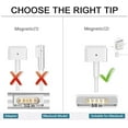 thumbnail image 4 of Mac Book Pro Charger, AC 85w Magnetic T-Tip Power Adapter Charger Compatible with MacBook Pro 17/15/13 Inch (After Mid 2012), 4 of 8