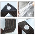 thumbnail image 6 of oshhni Clear Tarp Greenhouse Tarp Tarpaulin Lightweight Windproof Freeze Protection 2x3 Meters, 6 of 9