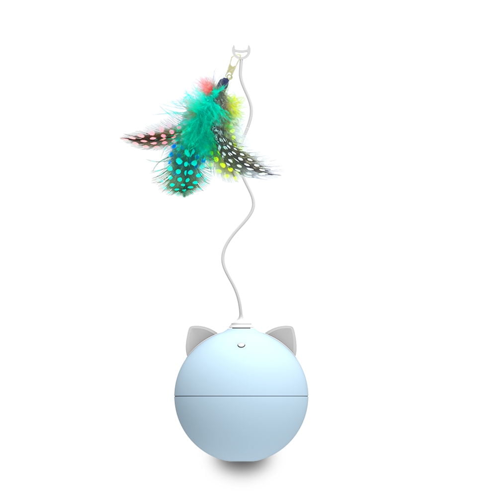 Feather Fitting for Cat Interactive Ball Automatic Cat Toy Automatic Rolling Ball - Walmart.com