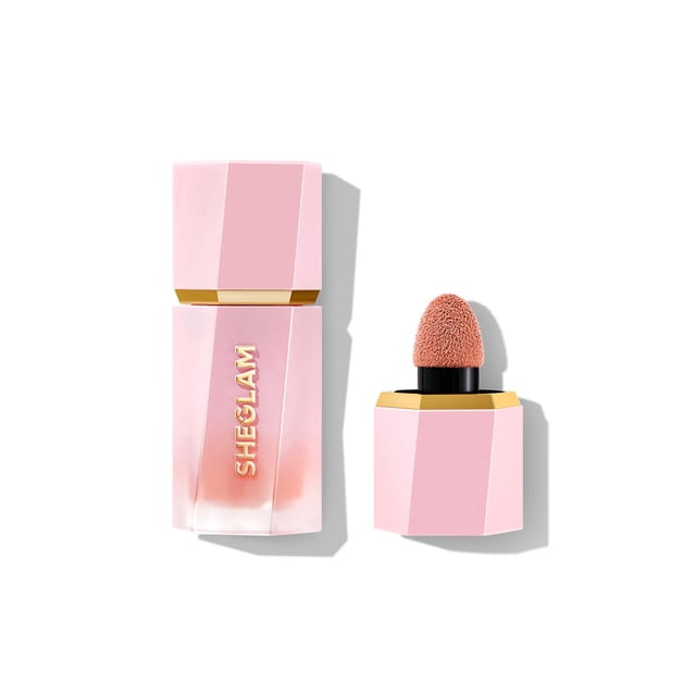 Rubor Líquido SHEGLAM Color Bloom Coral Glow Resistente al Agua