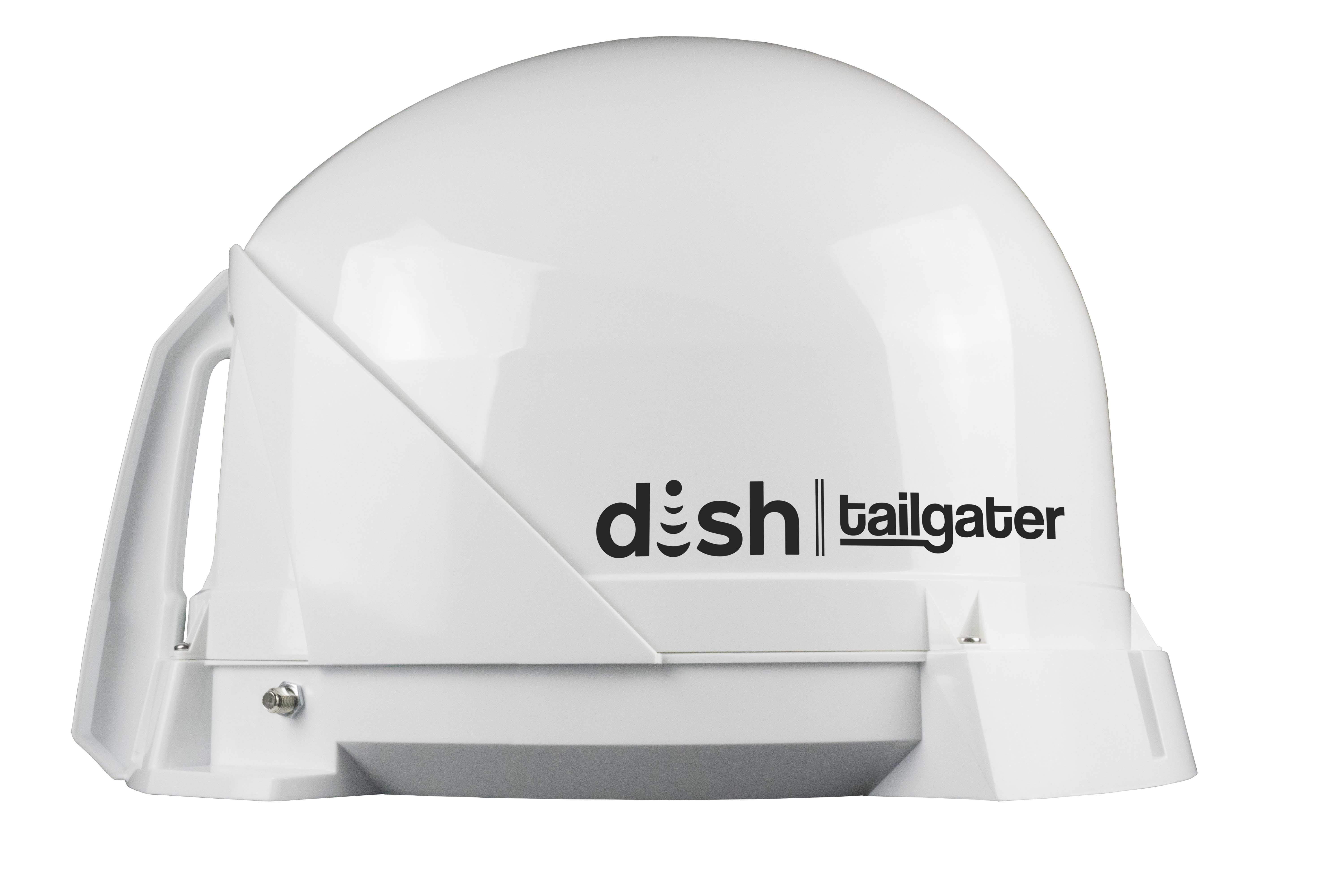 DISH® Tailgater® Portable Automatic HD Satellite Antenna, White