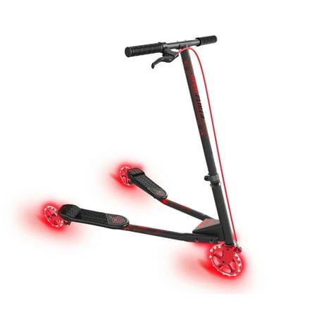 Neon Vybe Swing Scooter Fliker Red For Kids