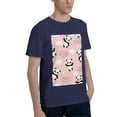 thumbnail image 2 of Bingfone Panda Men'S Loose Fit Short-Sleeve Pocket T-Shirt, 2 of 7