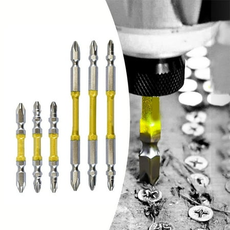 

Ana Double Head PH2 Screwdriver Bit with Magnetic Ring Electric Screwdriver 65-110mm