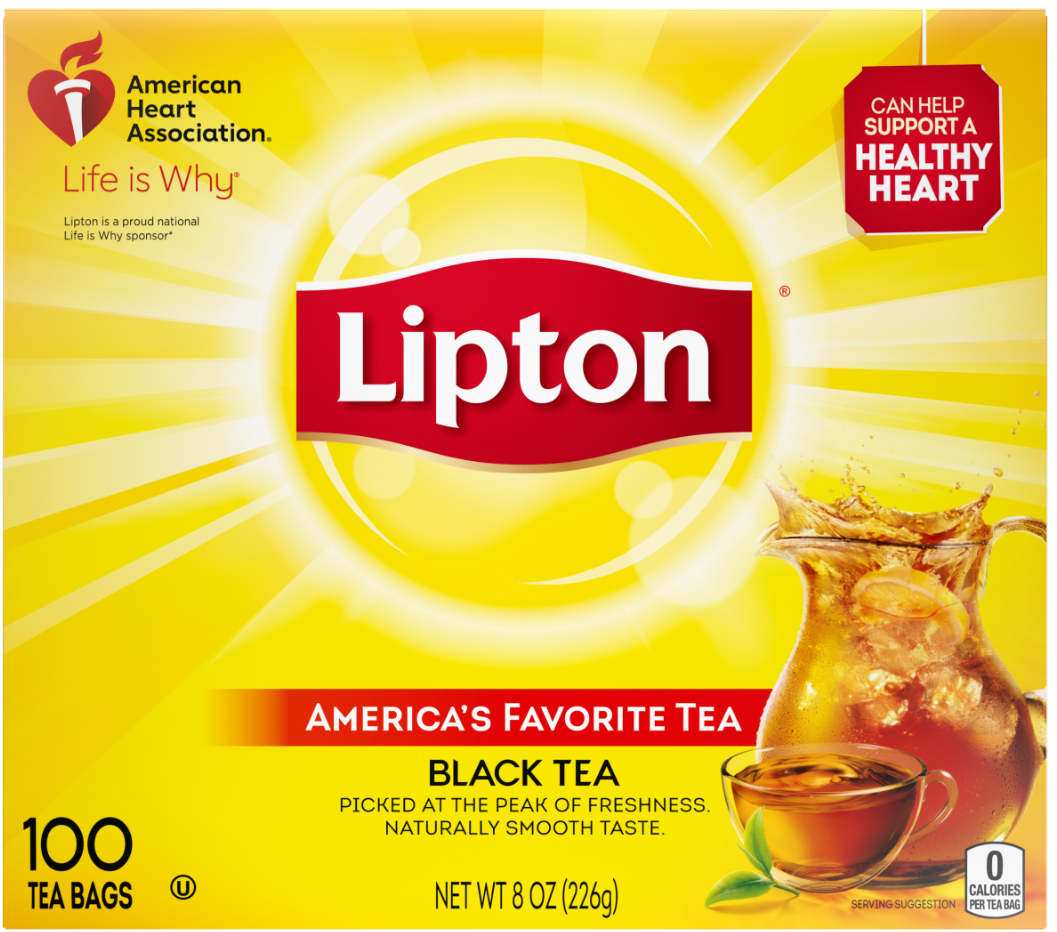 Lipton Tea Bags, Regular Black Tea, 100 Ct