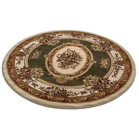 Small Green Rug Well Woven Timeless Le Petit Palais 7'10