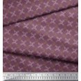 thumbnail image 2 of Soimoi Polyester Crepe Fabric Crossbones & Skull Shirting Print Fabric by The Yard 42 Inch Wide, 2 of 4