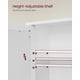 thumbnail image 3 of Mueble de baño VASAGLE con espejo 13 x 56,5 x 58,5 cm blanco, 3 of 5