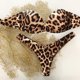 thumbnail image 5 of Bikini Bandeau con realce para mujer, traje de baño Sexy de leopardo, conjunto de Bikinis con Tanga, ropa de playa, bañador para piscina 2023, 5 of 5