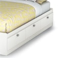 thumbnail image 2 of Pemberly Row Particleboard Twin Mates Platform Storage Bed in Pure White, 2 of 3